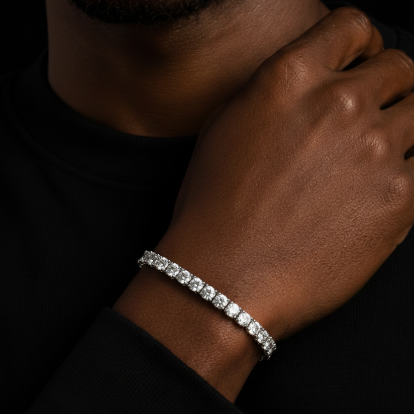 Iced Tennis Bracelet