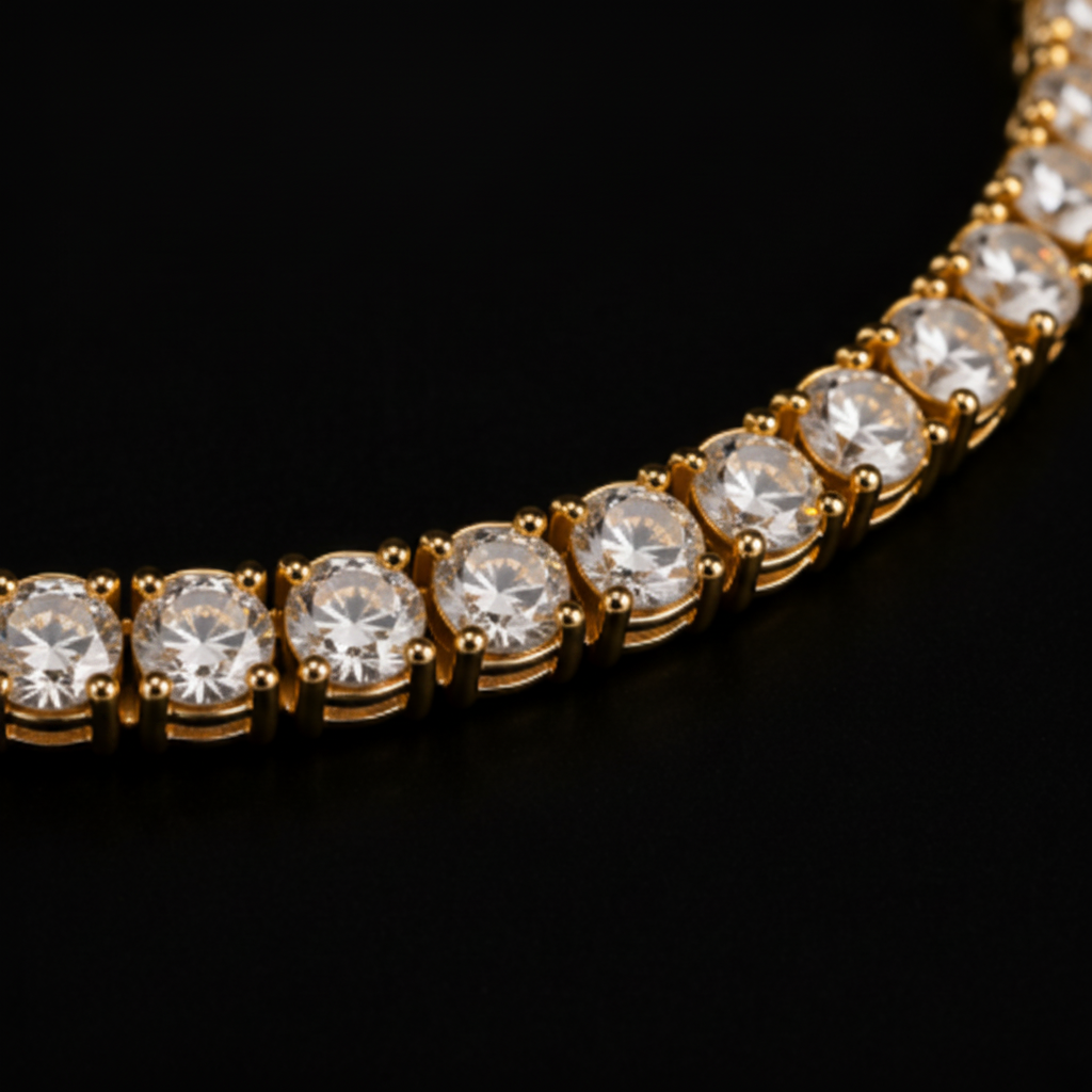 Iced Tennis Bracelet
