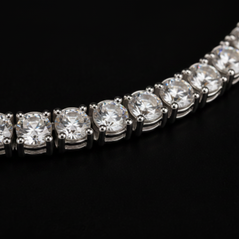 Iced Tennis Bracelet