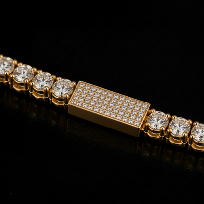 Iced Tennis Bracelet